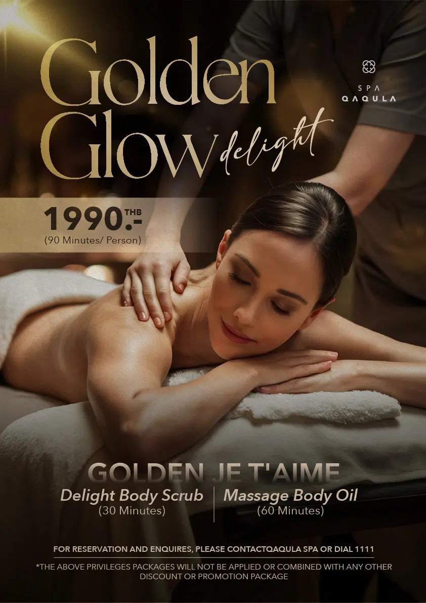 Golden Glow Delight spa package