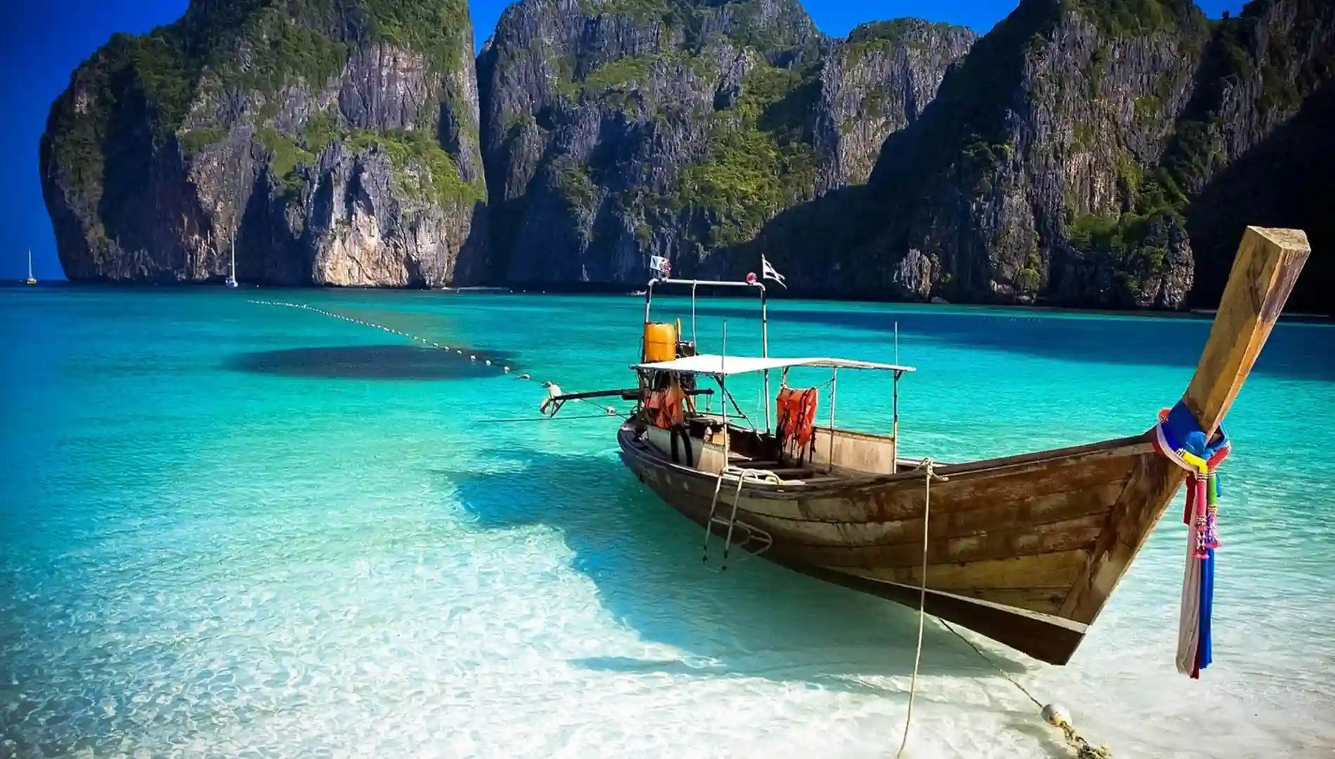 Resort gardens and pool area