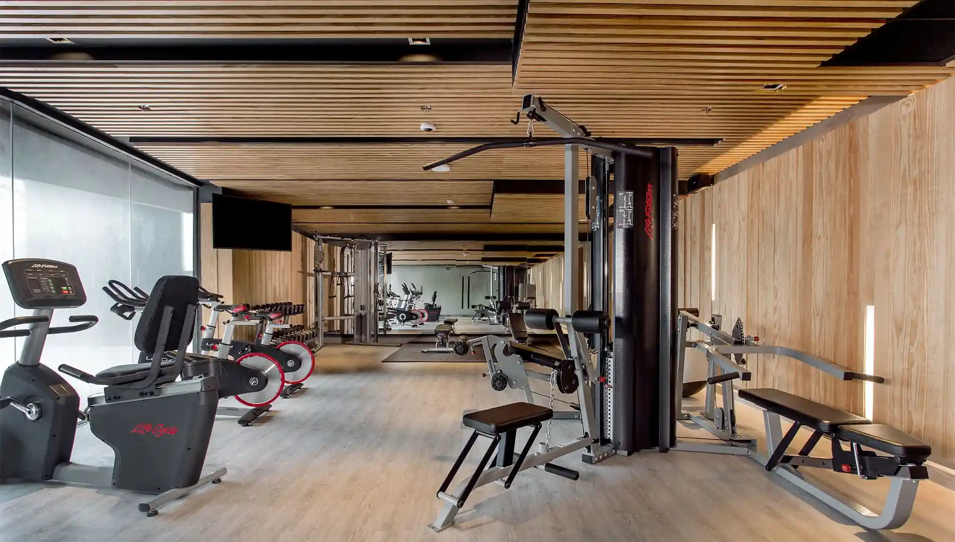 Cardio machines fitness centre
