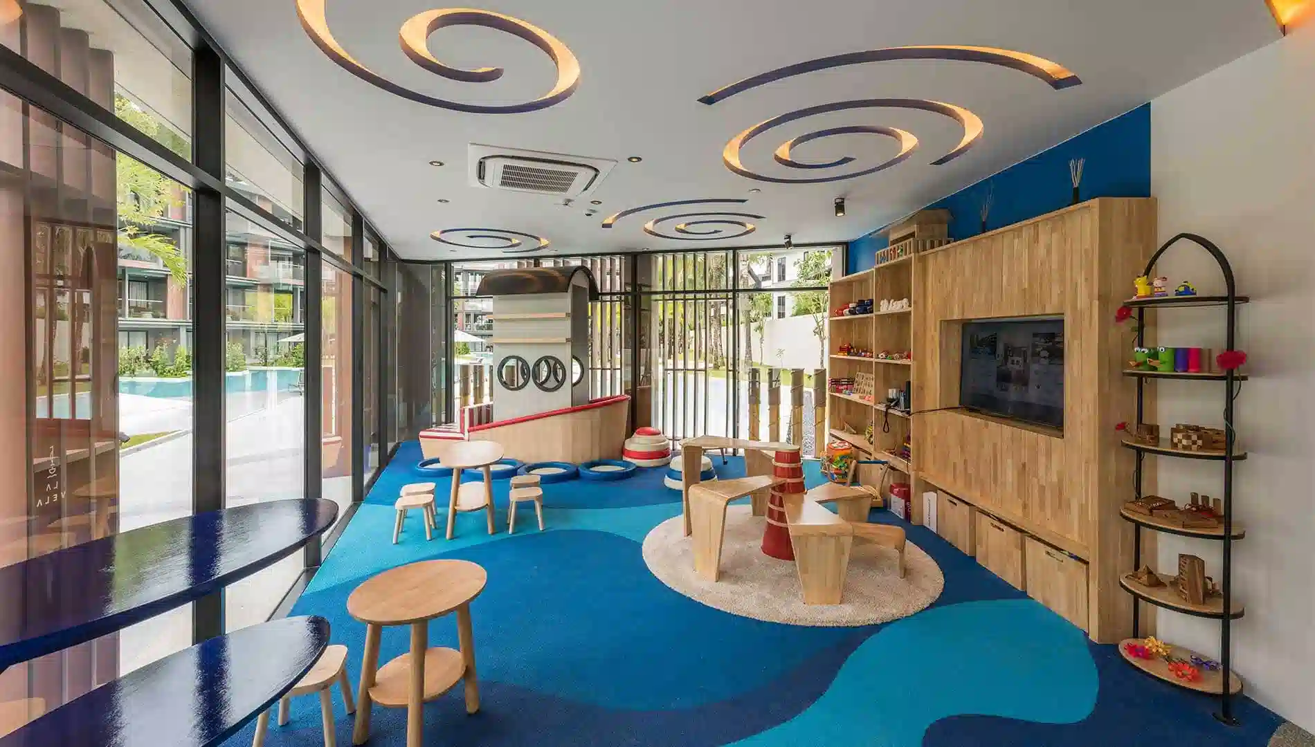 Supervised fun at Petit Captain Kids Club