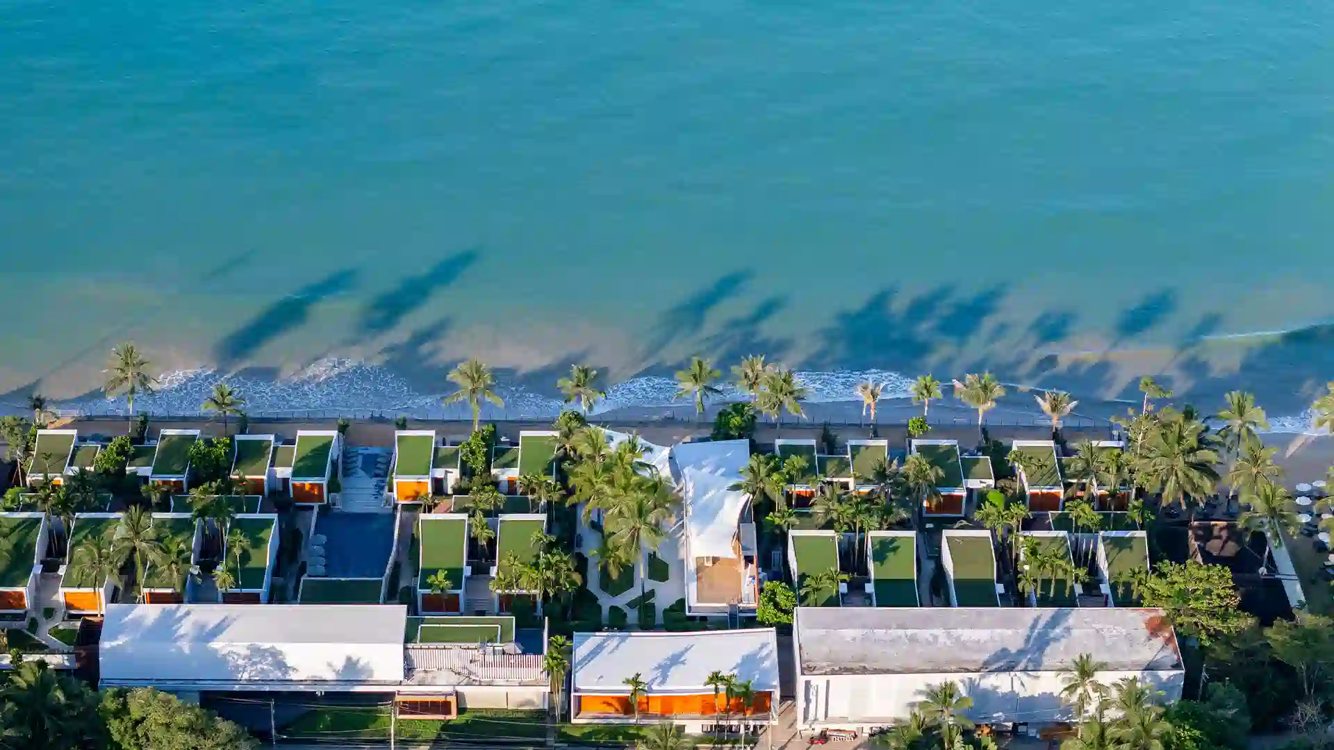 Resort exterior and beach access